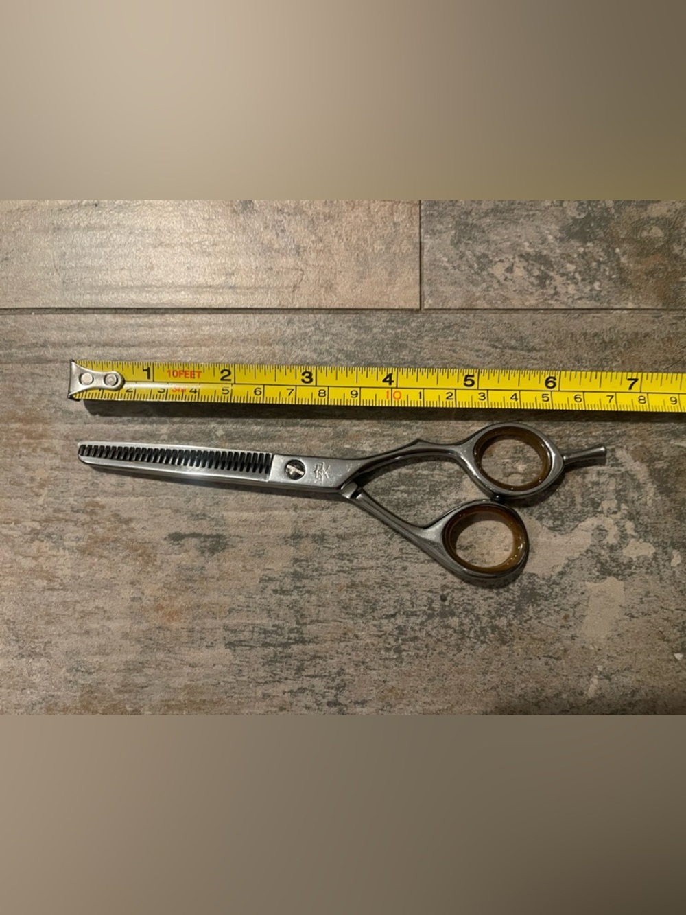 Professional Thinning Scissors for Grooming - Silver